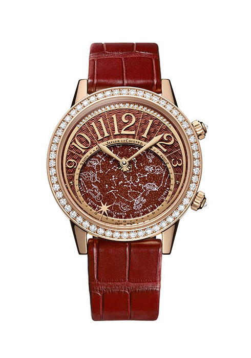 Jaeger-LeCoultre Rendez-Vous Celestial 約會系列星空腕錶。